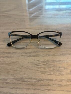 Dolce & Gabbana Black and Gold Women's Eyeglass Frames Only